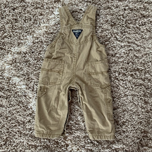 🆕OshKosh- khaki overalls - Picture 4 of 10